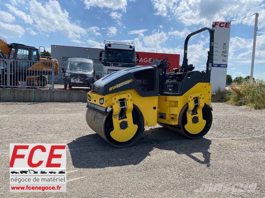 Bomag BW138AD-5/Stage-V 1er Main endommagé Tvåvalsvältar