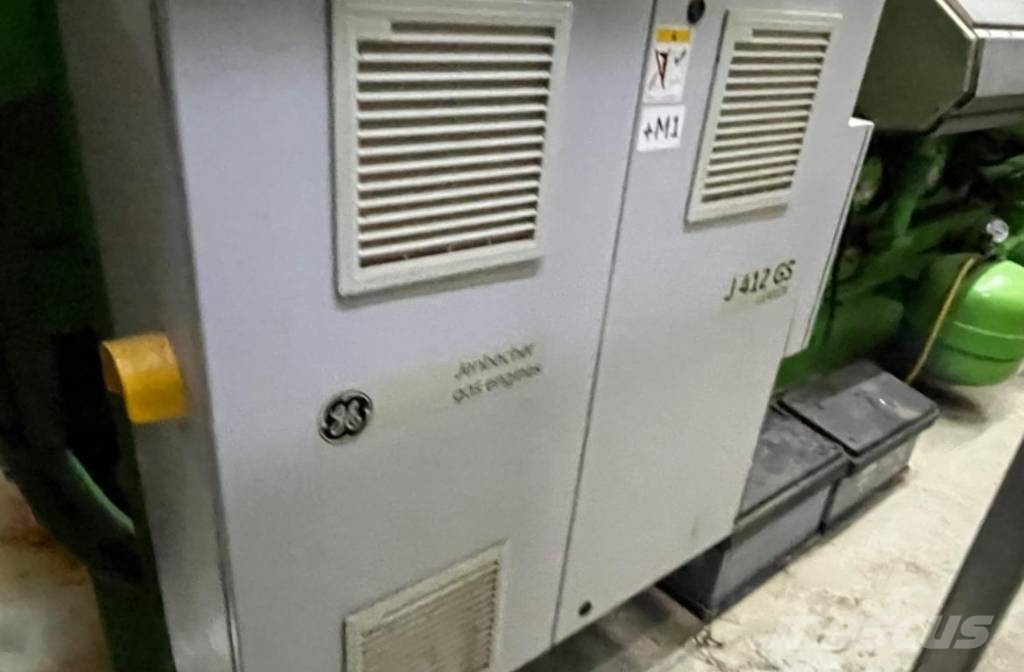 Jenbacher Werke J412 Generator 1500 KVA BHKW Stromaggregat GAS مولدات غاز