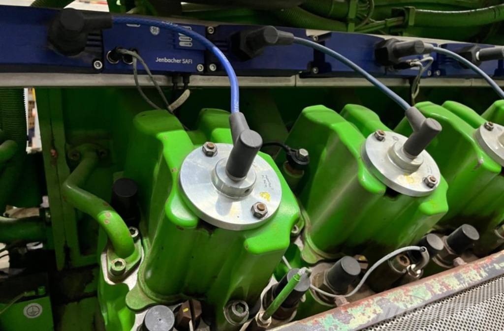 Jenbacher Werke J412 Generator 1500 KVA BHKW Stromaggregat GAS مولدات غاز