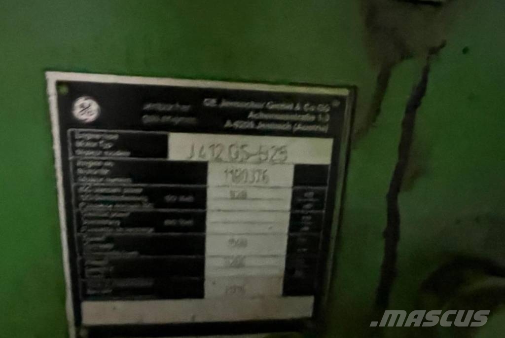 Jenbacher Werke J412 Generator 1500 KVA BHKW Stromaggregat GAS مولدات غاز