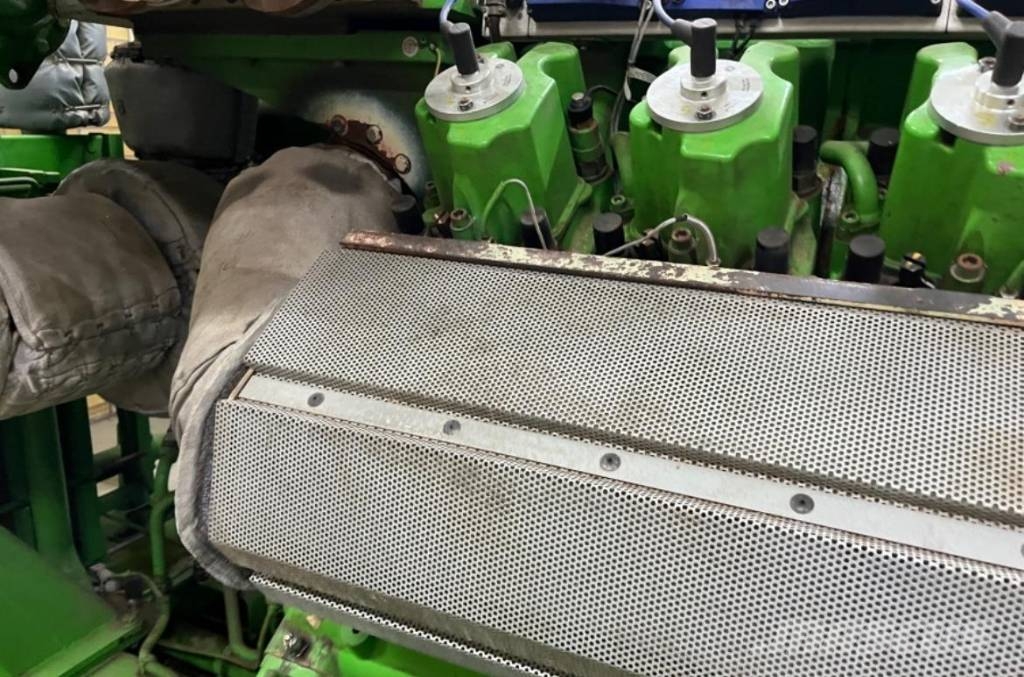 Jenbacher Werke J412 Generator 1500 KVA BHKW Stromaggregat GAS مولدات غاز