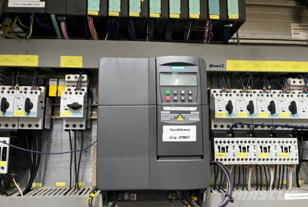 Jenbacher Werke J412 Generator 1500 KVA BHKW Stromaggregat GAS مولدات غاز
