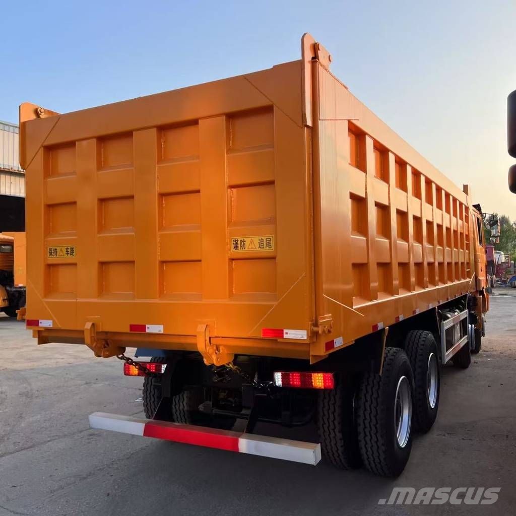 Shacman 380HP عربات نقل قلابة للمواقع