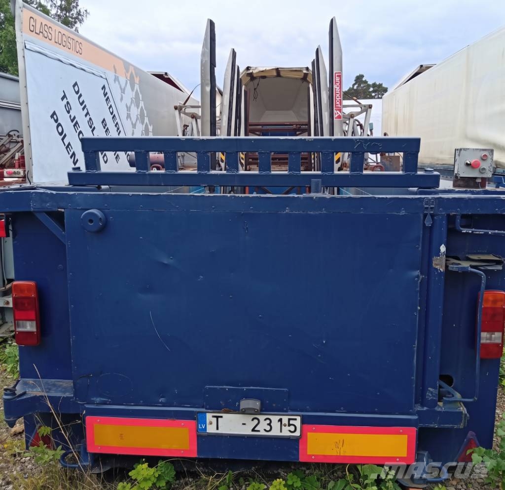 Langendorf SGL Semirremolques de transporte de vidrio