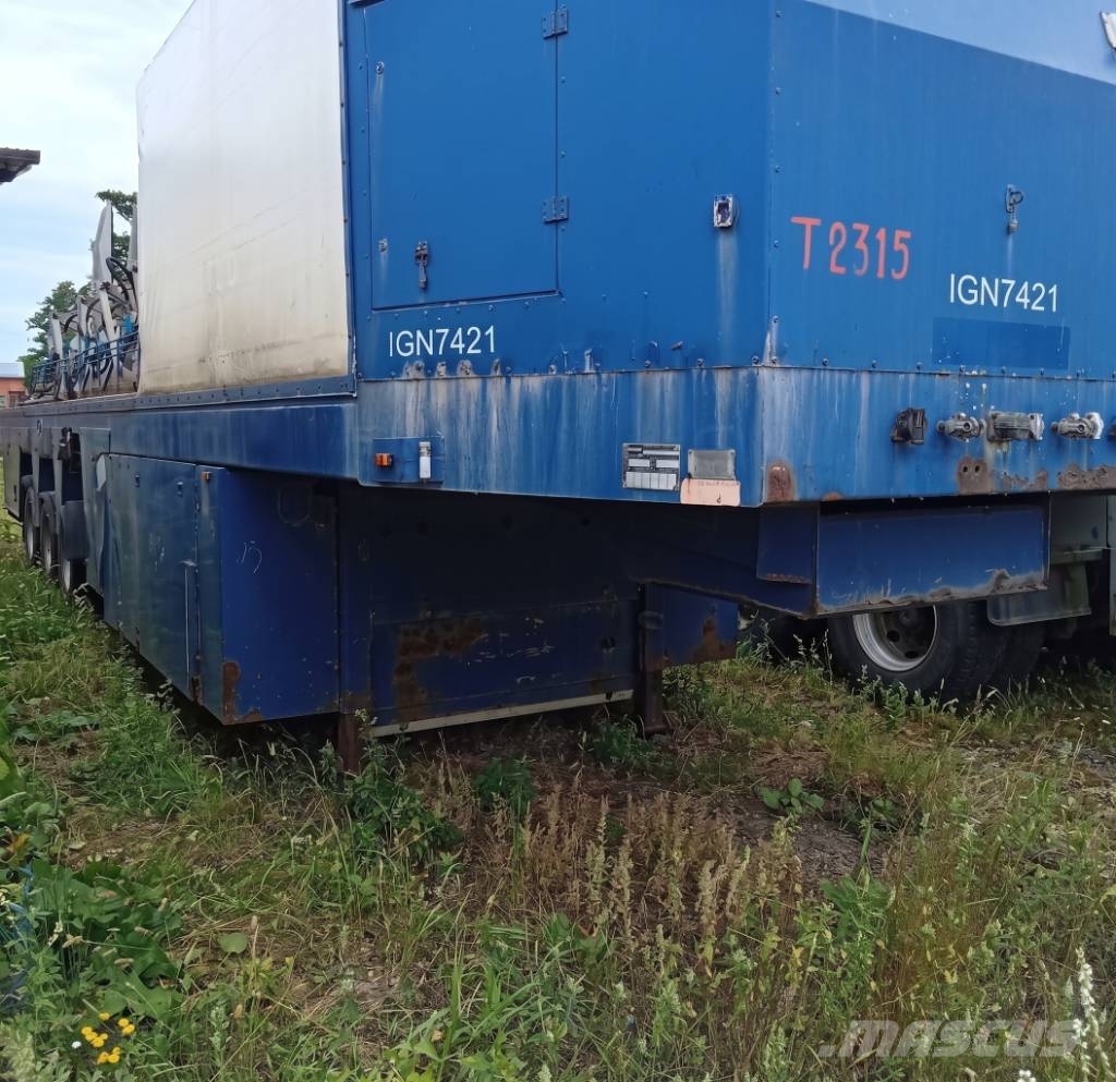 Langendorf SGL Semirremolques de transporte de vidrio