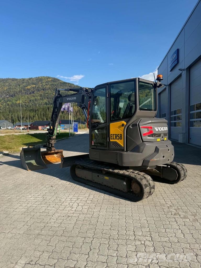 Volvo ECR58F حفارات صغيرة أقل من 7 طن (حفارات صغيرة)