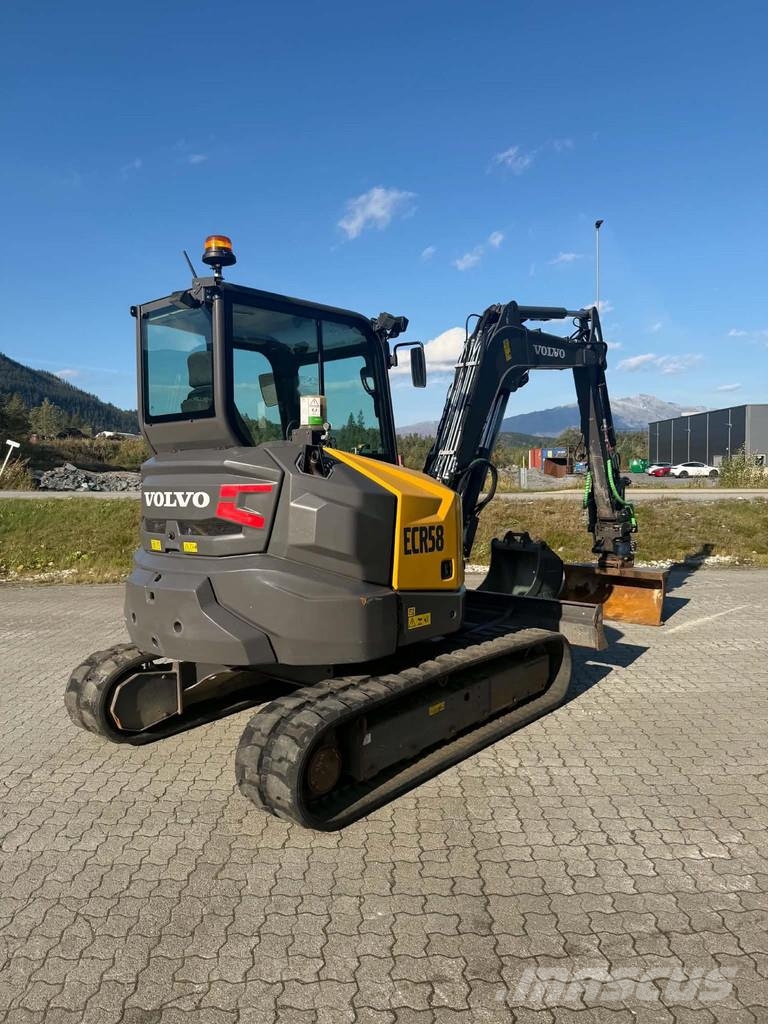 Volvo ECR58F حفارات صغيرة أقل من 7 طن (حفارات صغيرة)