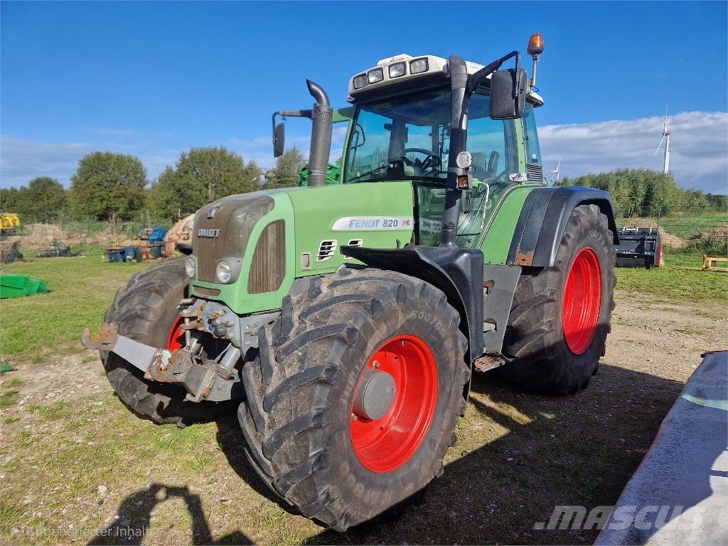 Fendt 820 Vario TMS Tractoren