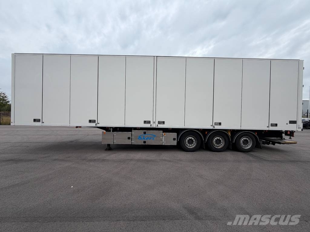 Ekeri Skåptrailer öppningsbar sida LJT65A Furgoonpoolhaagised