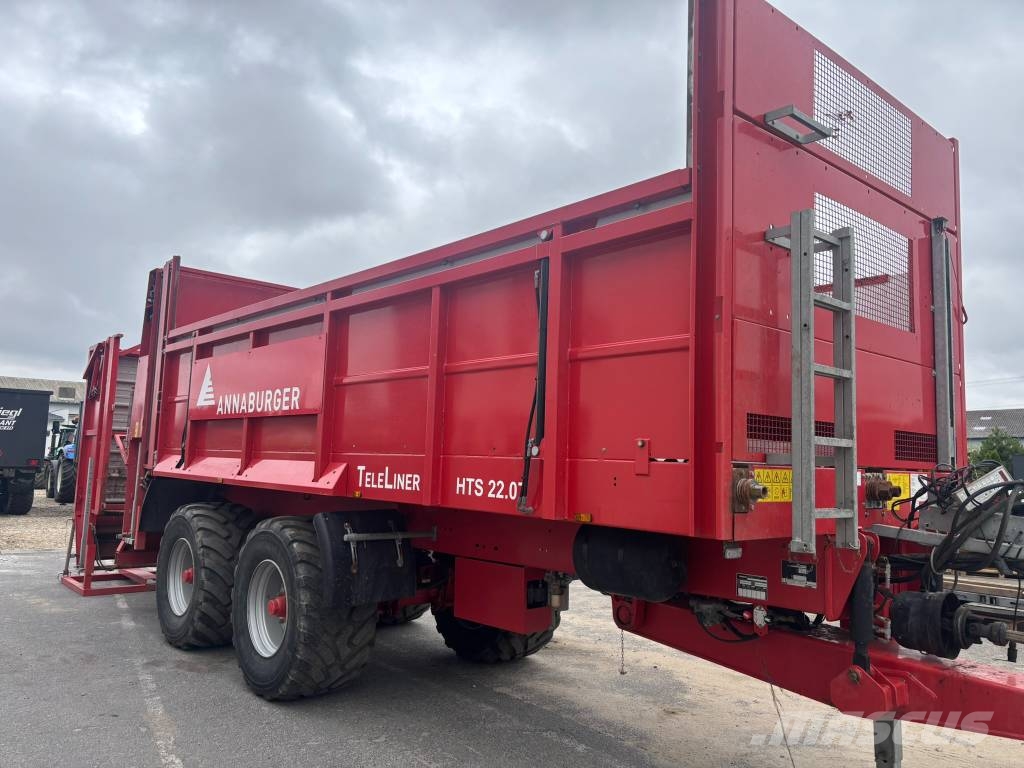 Annaburger HTS Tele Liner 2207 Remolques esparcidores de estiércol