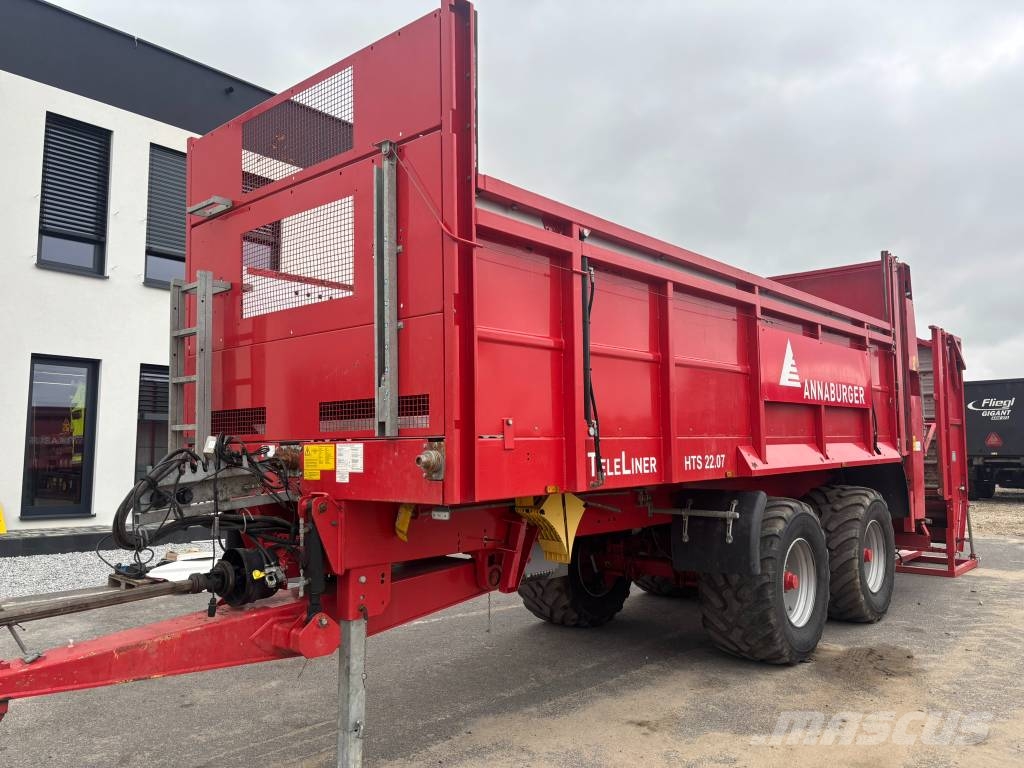 Annaburger HTS Tele Liner 2207 Remolques esparcidores de estiércol