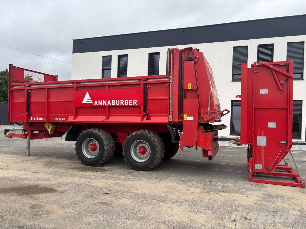 Annaburger HTS Tele Liner 2207 Remolques esparcidores de estiércol