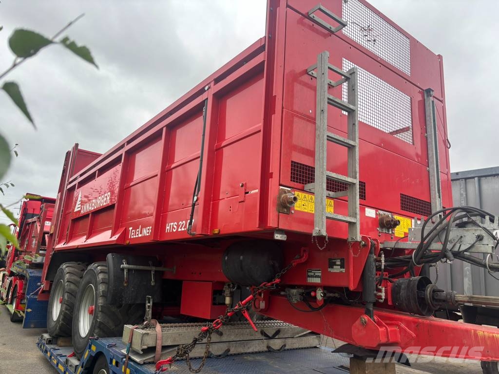 Annaburger HTS Tele Liner 2207 Remolques esparcidores de estiércol