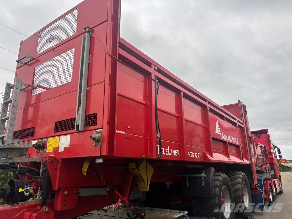 Annaburger HTS Tele Liner 2207 Remolques esparcidores de estiércol