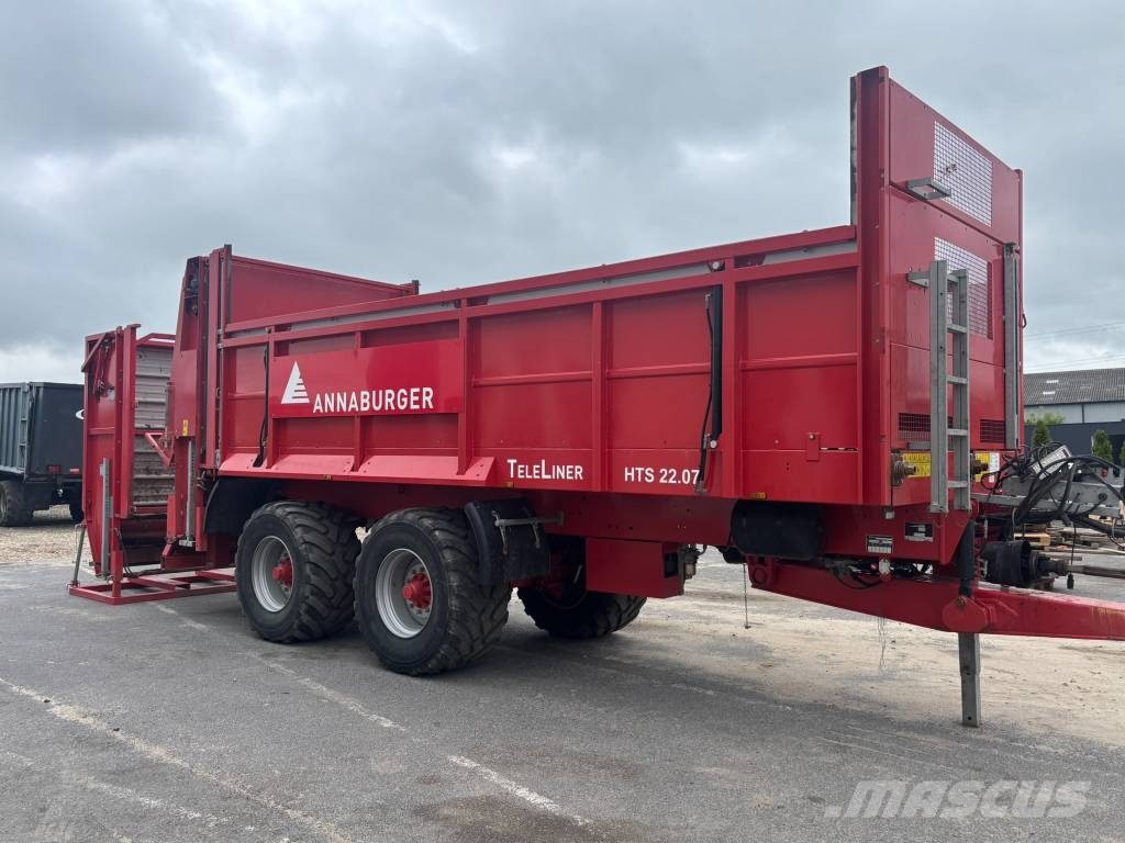 Annaburger HTS Tele Liner 2207 Remolques esparcidores de estiércol