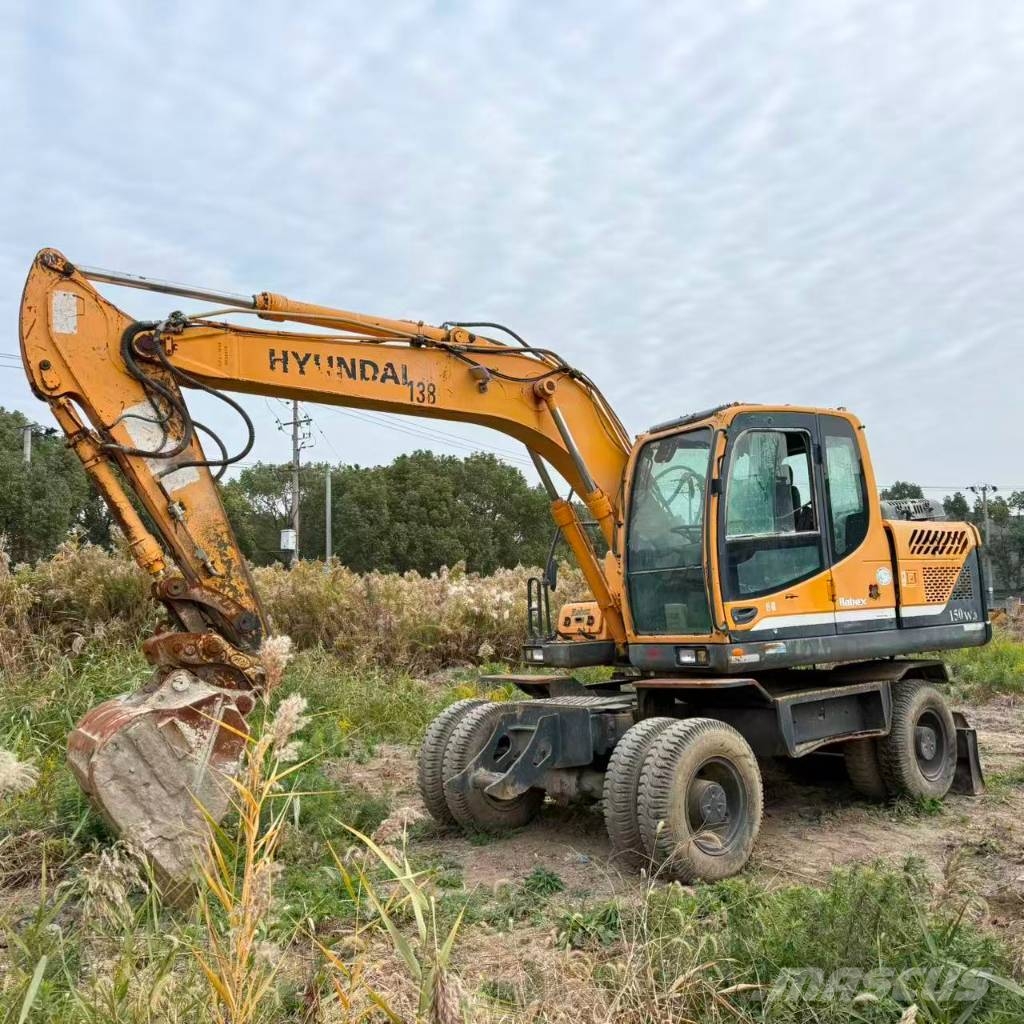 Hyundai Robex 150W-9 Gumikerekes kotrók