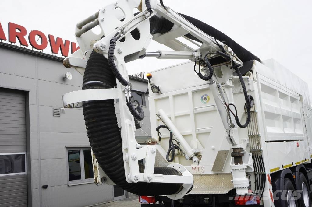 MAN TGA 35.440 8×4 / SB-106 vacuum excavator Specialūs ekskavatoriai