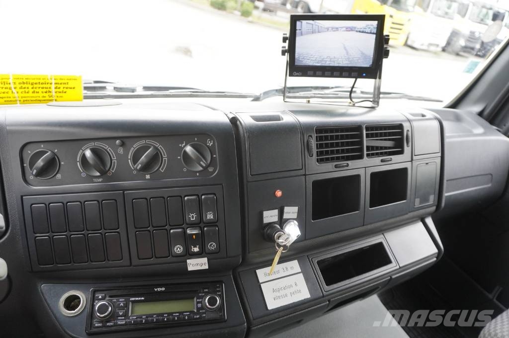 MAN TGA 35.440 8×4 / SB-106 vacuum excavator Specialūs ekskavatoriai
