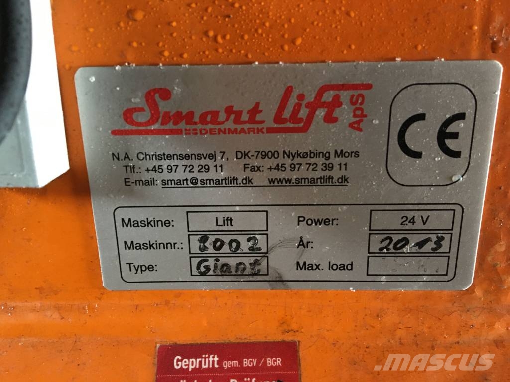 SMARTLIFT Smart Lift 780 Glassworker Glaslifter Glass Lifter معدات المواد - غير ذلك