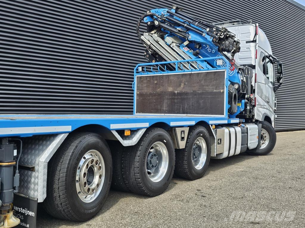 Volvo FH 16 750 8x4 / RETARDER / FASSI 71 TM + JIB Camiones grúa