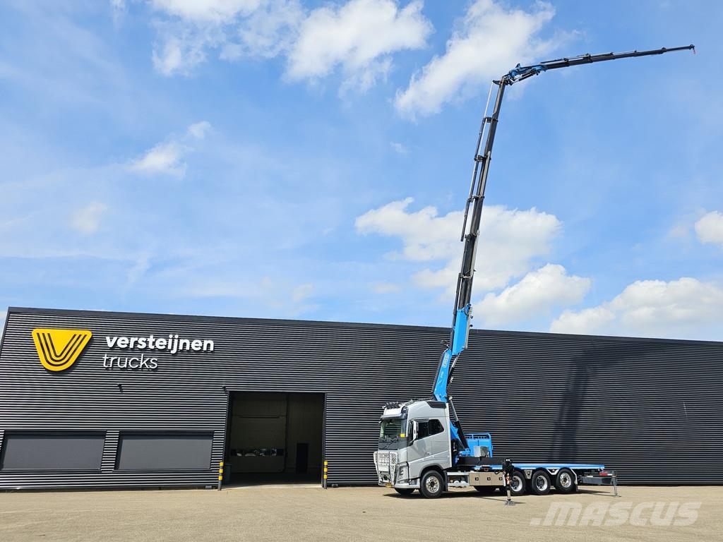 Volvo FH 16 750 8x4 / RETARDER / FASSI 71 TM + JIB Camiones grúa