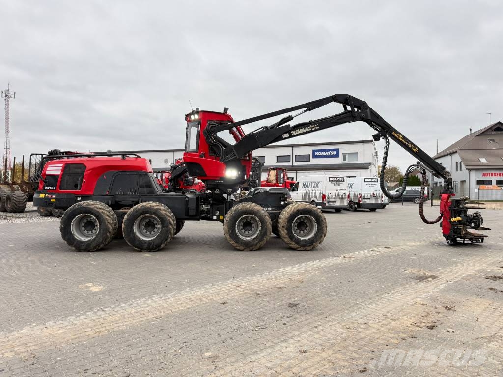Komatsu 931 XC Cosechadoras