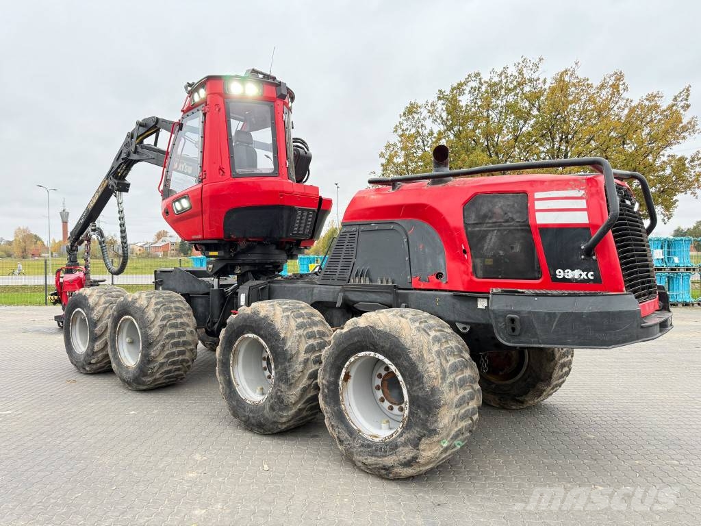 Komatsu 931 XC Cosechadoras