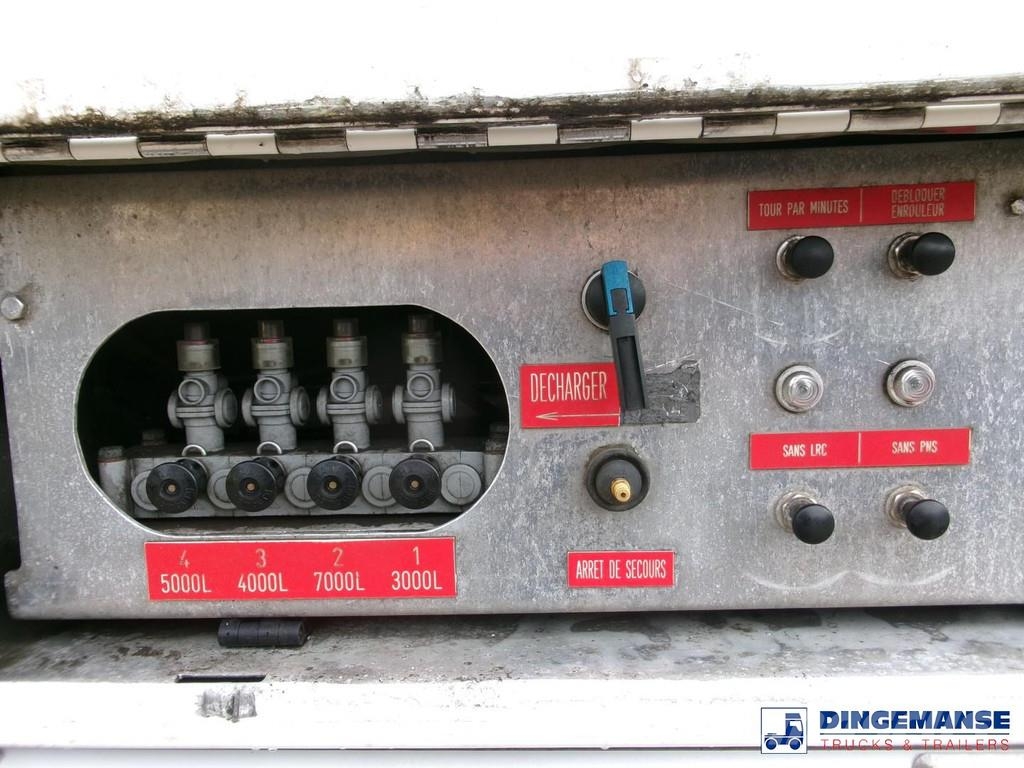 Volvo FM 380 6X2 fuel tank 20.6 m3 / 4 comp Цистерна