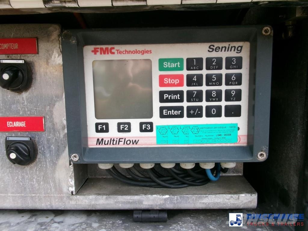 Volvo FM 380 6X2 fuel tank 20.6 m3 / 4 comp Цистерна