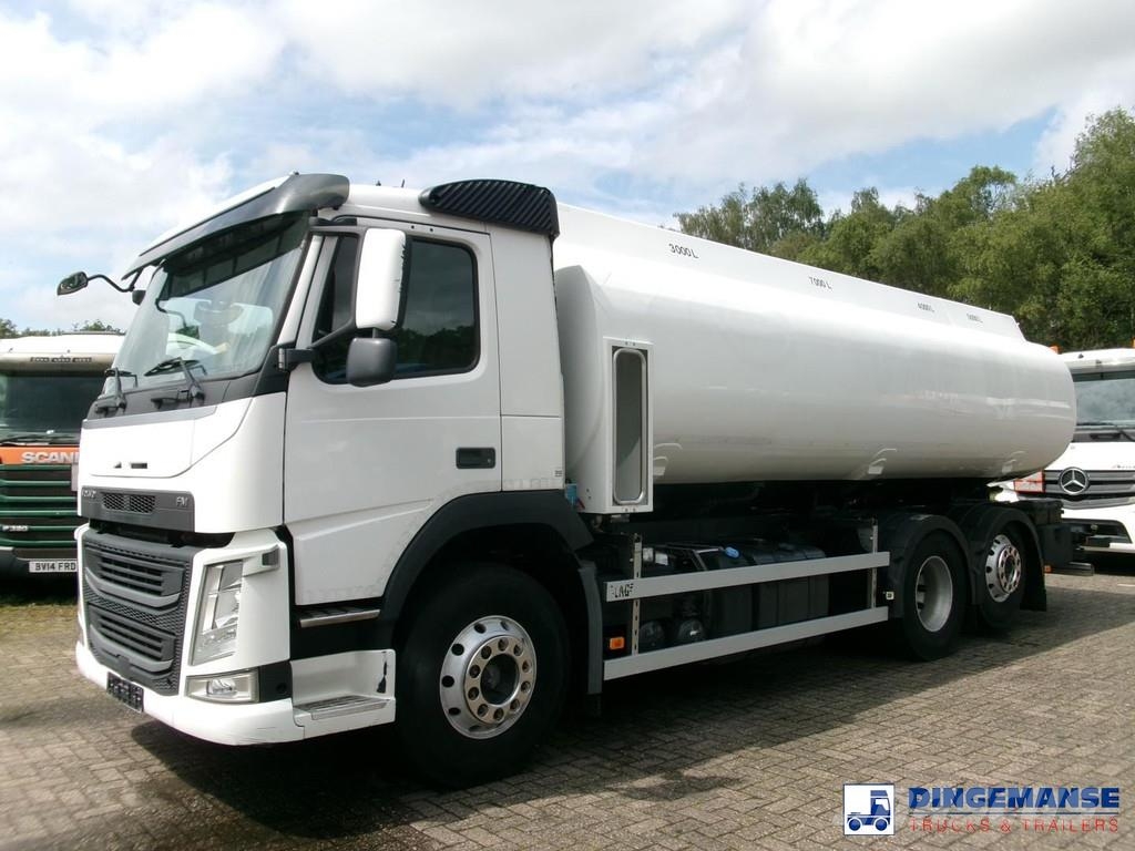 Volvo FM 380 6X2 fuel tank 20.6 m3 / 4 comp Цистерна