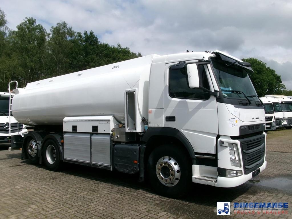 Volvo FM 380 6X2 fuel tank 20.6 m3 / 4 comp Цистерна