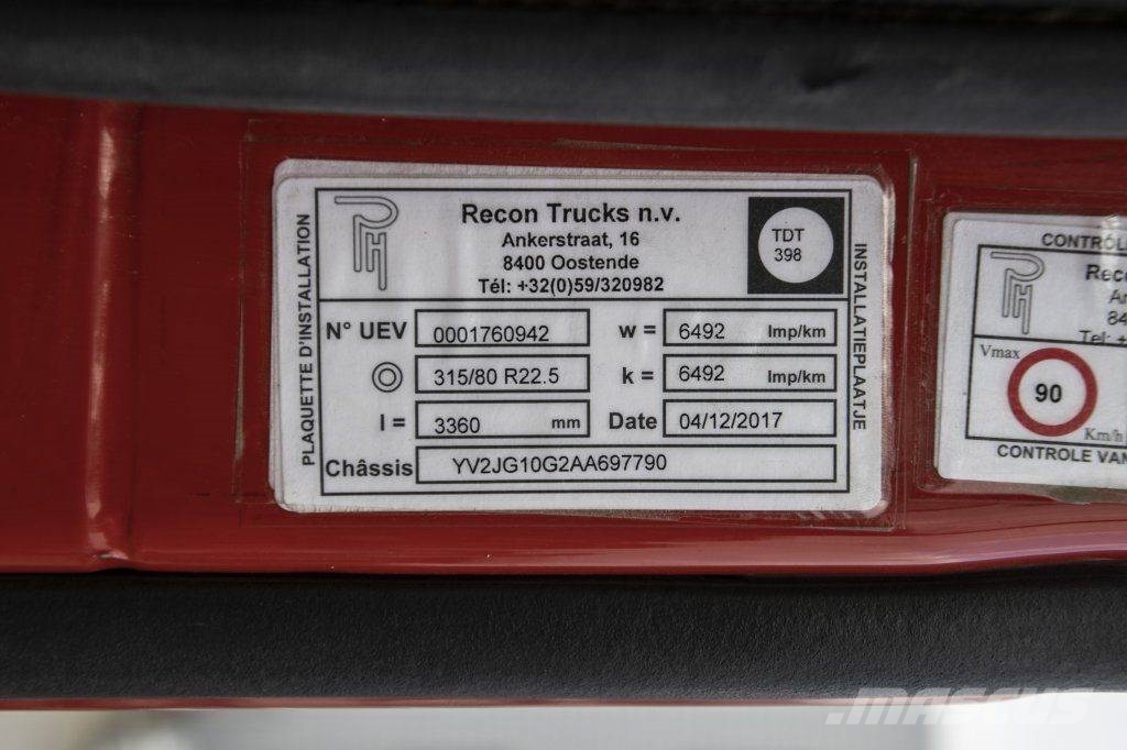 Volvo FM/FH 430-HIAB MULTILIFT XR26S - euro 5 工程吊钩车