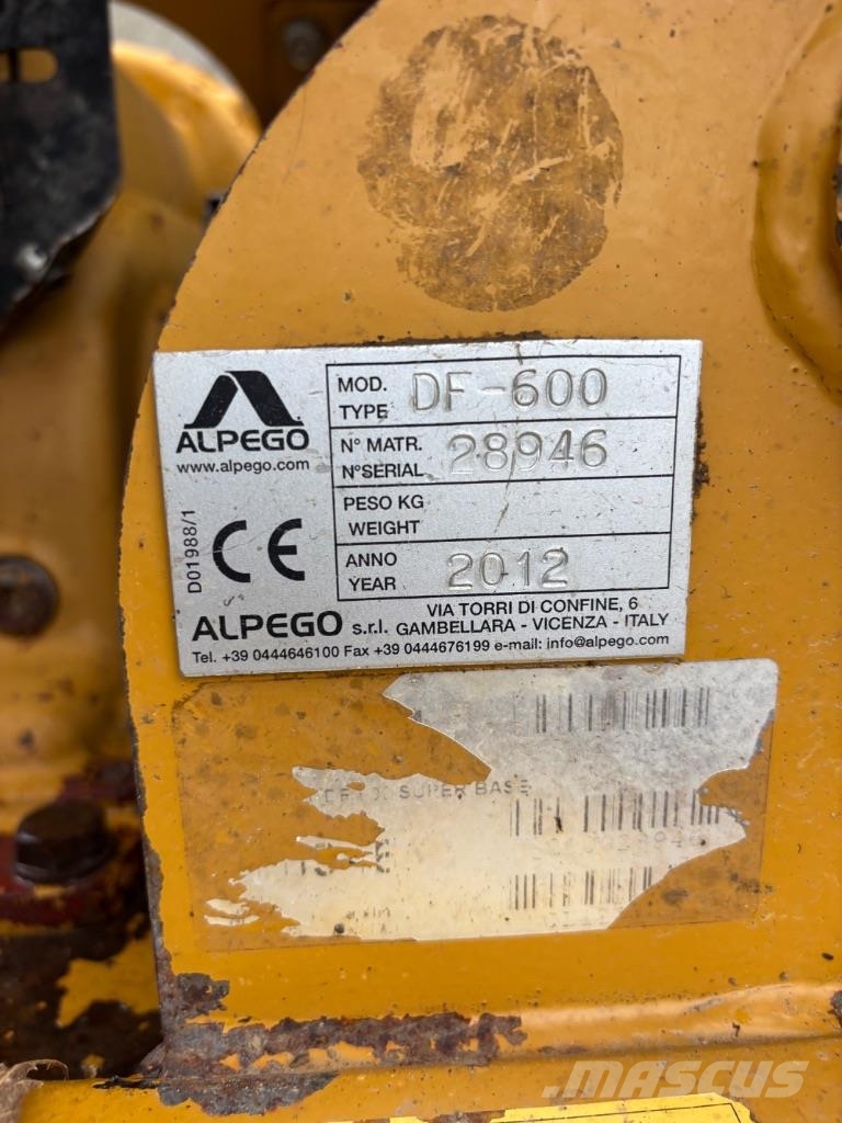 Alpego DF 600 Grades mecânicas e moto-cultivadores