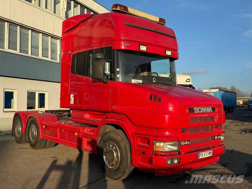 Scania T164-480 V8 6X4 - FULL STEEL SUSP. - BIG AXLES - M 牵引车