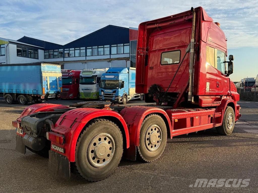 Scania T164-480 V8 6X4 - FULL STEEL SUSP. - BIG AXLES - M 牵引车