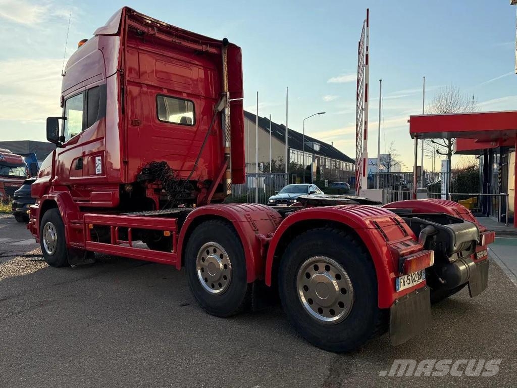 Scania T164-480 V8 6X4 - FULL STEEL SUSP. - BIG AXLES - M 牵引车