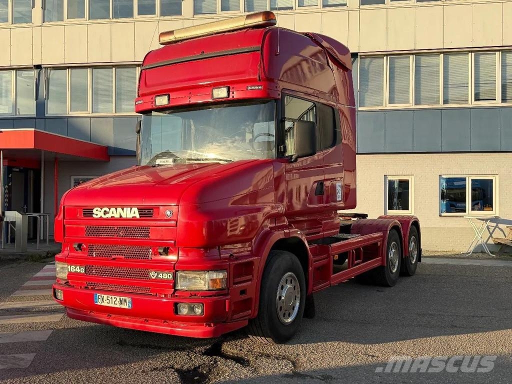 Scania T164-480 V8 6X4 - FULL STEEL SUSP. - BIG AXLES - M 牵引车