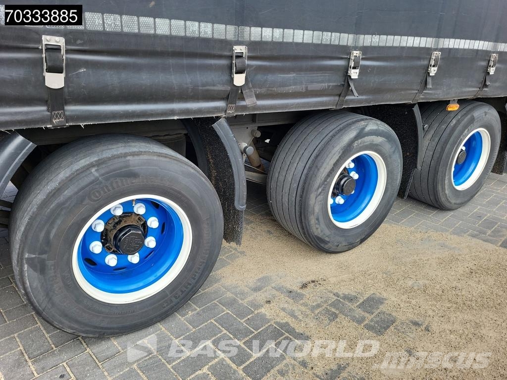 H&W NUTZFAHRZEUG-TECHNIK HWDPSS38 Hydr. Loading Floor نصف مقطورات بباب جانبي