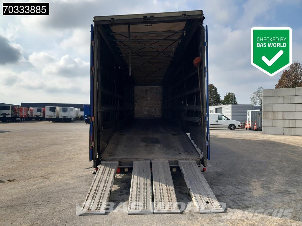 H&W NUTZFAHRZEUG-TECHNIK HWDPSS38 Hydr. Loading Floor نصف مقطورات بباب جانبي