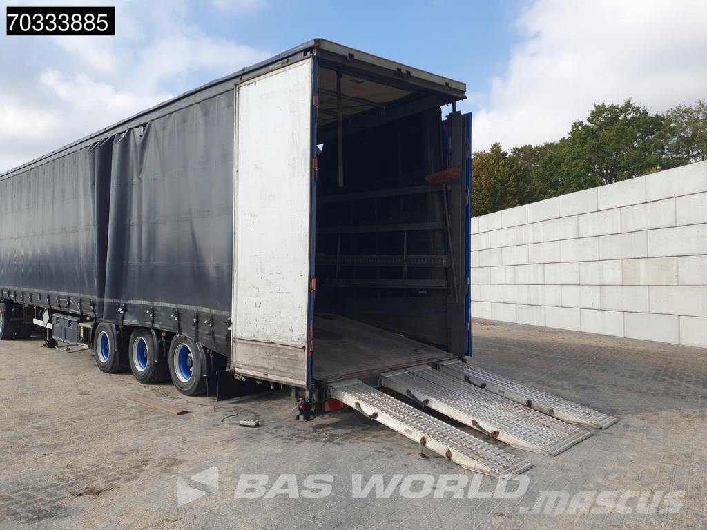 H&W NUTZFAHRZEUG-TECHNIK HWDPSS38 Hydr. Loading Floor Curtainsiderauflieger