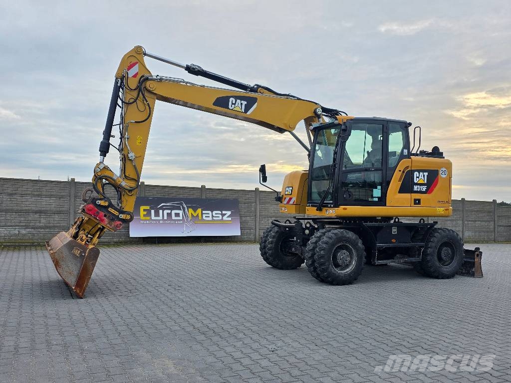 CAT M 315 F, 2018 YEAR, 4900 HOURS Колісні екскаватори