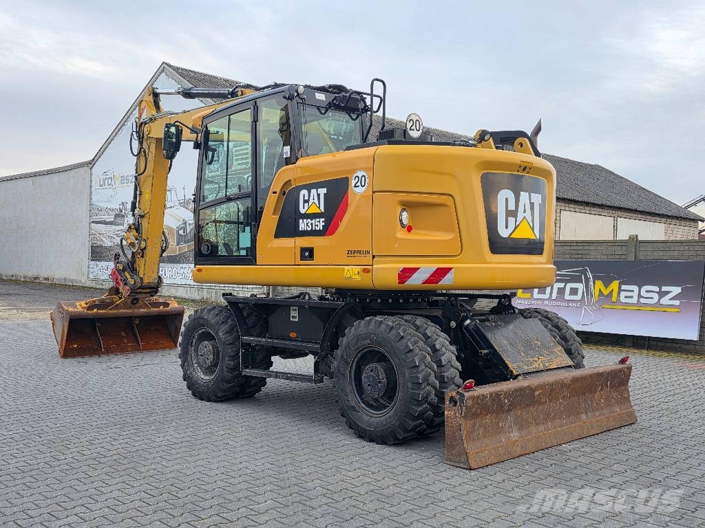 CAT M 315 F, 2018 YEAR, 4900 HOURS Колісні екскаватори