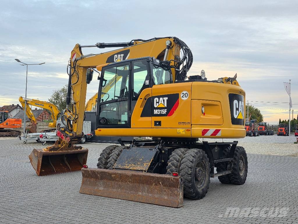 CAT M 315 F, 2018 YEAR, 4900 HOURS Колісні екскаватори
