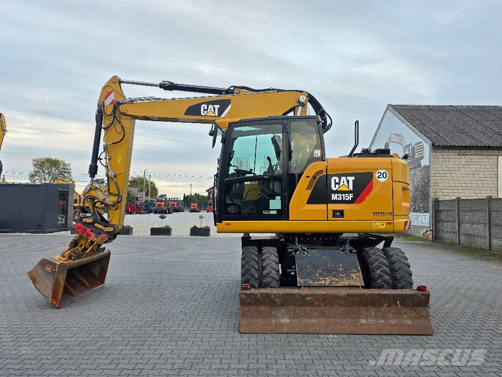 CAT M 315 F, 2018 YEAR, 4900 HOURS Колісні екскаватори
