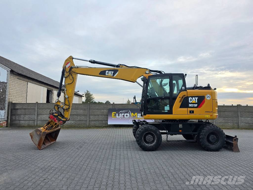 CAT M 315 F, 2018 YEAR, 4900 HOURS Колісні екскаватори