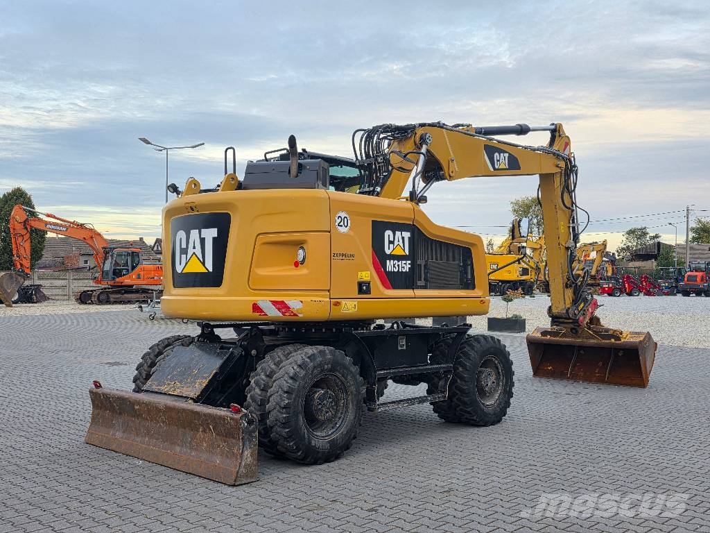 CAT M 315 F, 2018 YEAR, 4900 HOURS Колісні екскаватори