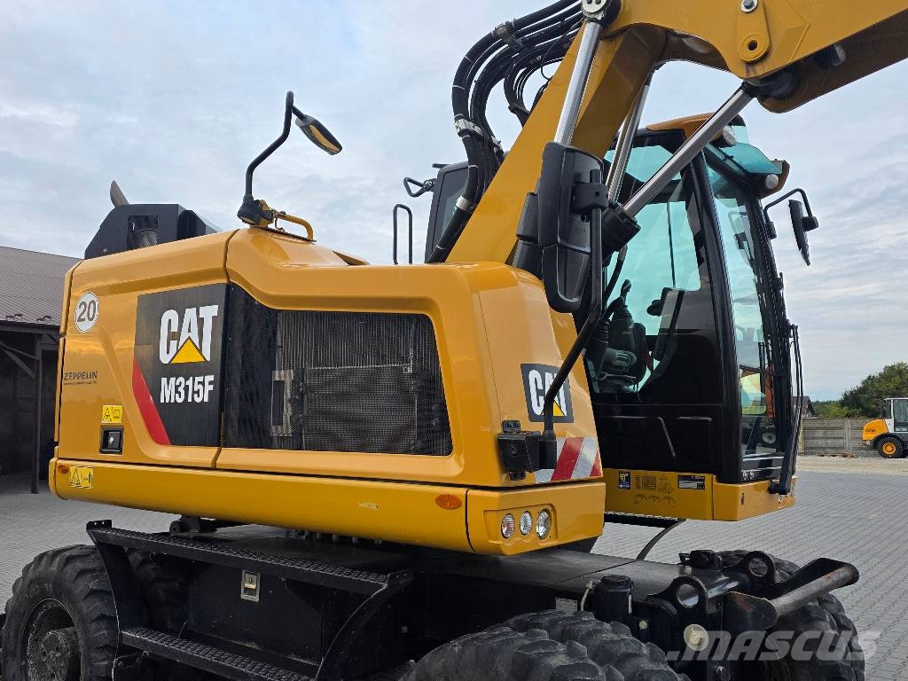 CAT M 315 F, 2018 YEAR, 4900 HOURS Колісні екскаватори