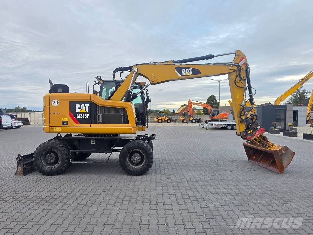 CAT M 315 F, 2018 YEAR, 4900 HOURS Колісні екскаватори