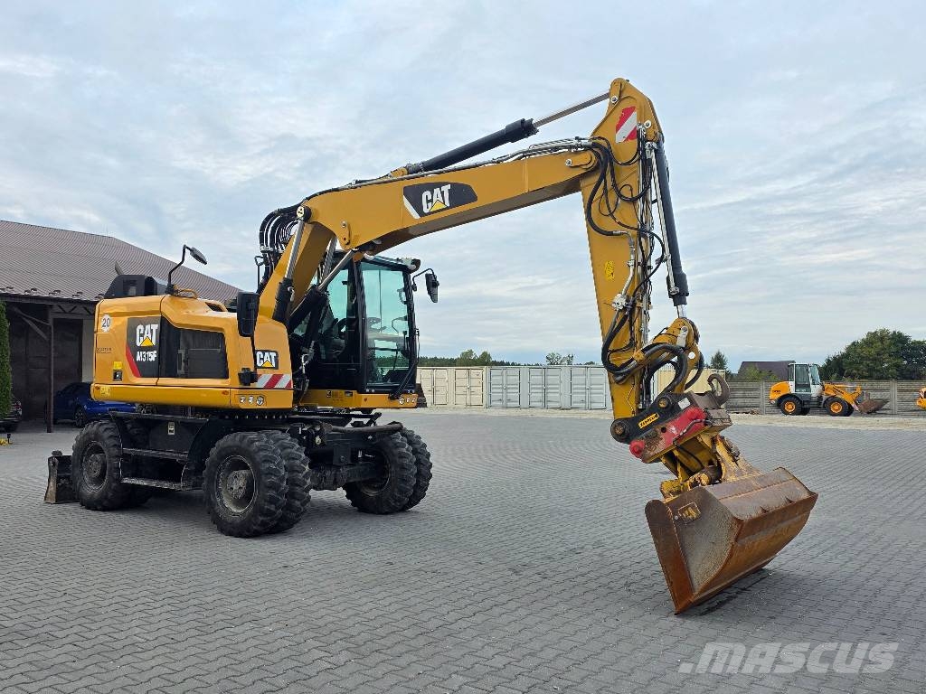 CAT M 315 F, 2018 YEAR, 4900 HOURS Колісні екскаватори