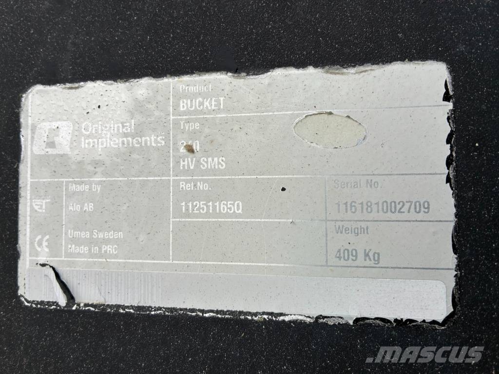 Ålö HV 240 SMS ملحقات أمامية للوادر